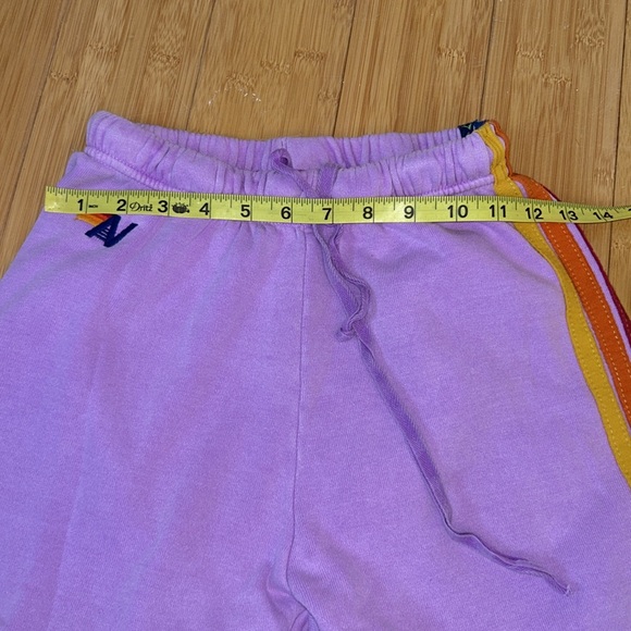 Aviator Nation 5 Stripe Jogger Sweatpants in Purple size XS, super comfy! - Picture 12 of 15